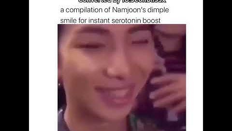 A compilation of Namjoon