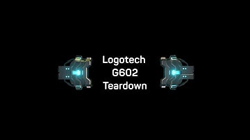 LOGITECH G602 DISASSEMBLY / TEARDOWN VIDEO
