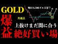⚠️ゴールド"絶好の買い場"到来。まだ間に合う"爆益ポイント"はここ【XAUUSD分析】