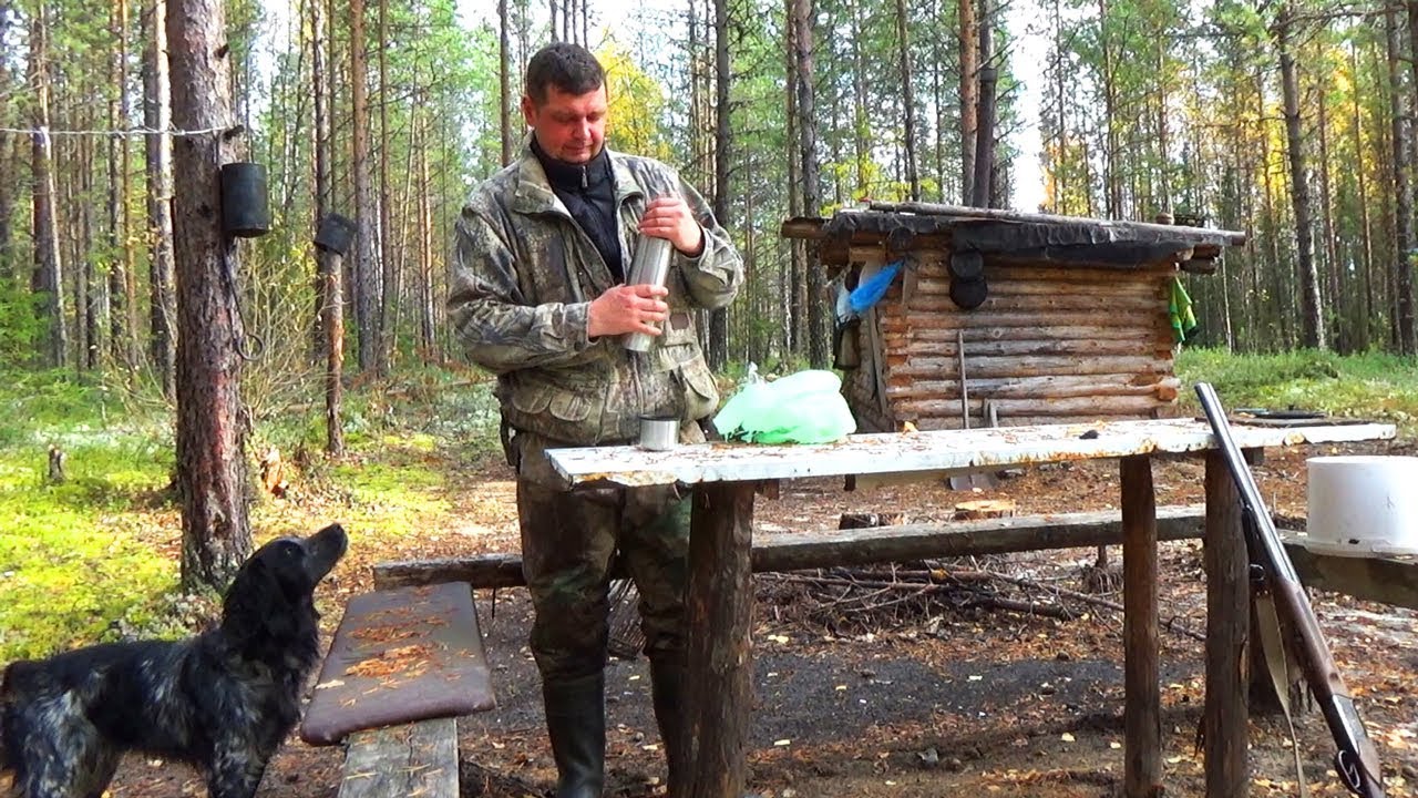 ⁣Одиночный поход по таёжным рекам. Уха из хариуса. Лесная изба. Восемь дней один в тайге. Часть 3