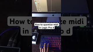 How to quantize in Logic Pro x