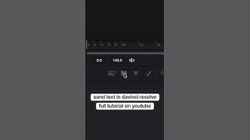 Create this SAND Text Effect in DaVinci Resolve!
