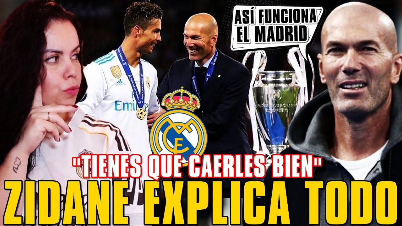🚨ZIDANE EXPLICA como FUNCIONA el MADRID 
