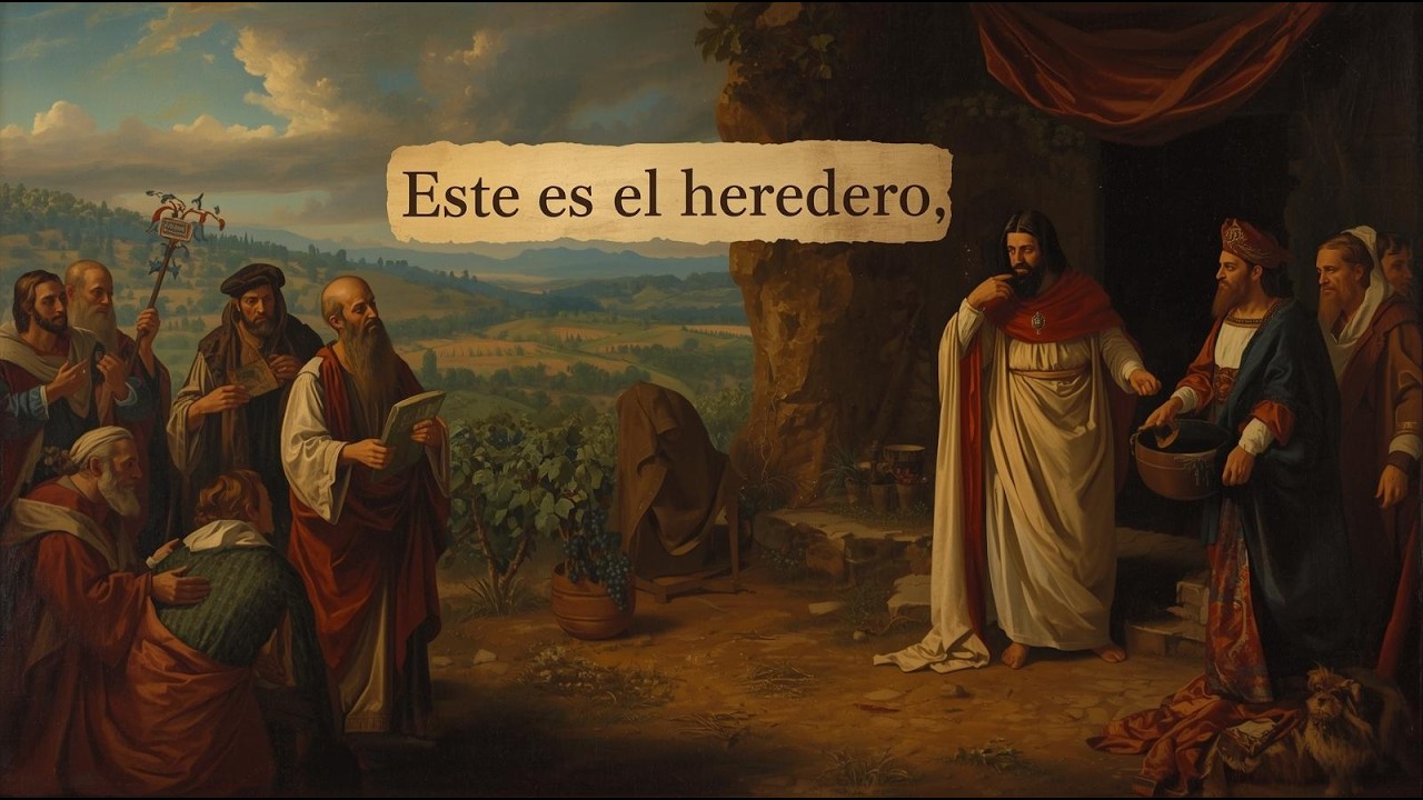 Este es el heredero. MATEO 21, 33-43-.45-46