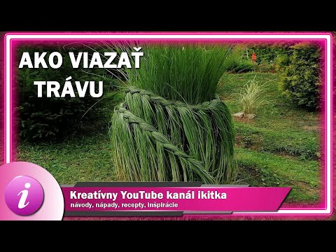 Video: Okrasné Trávy Na Ich Letnej Chate