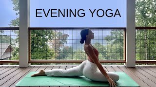 20 Minute Evening Yoga + Savasana | Deep Stretch &amp; Relax