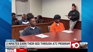 2 Dougherty Co. Jail inmates earn GED through ATC program