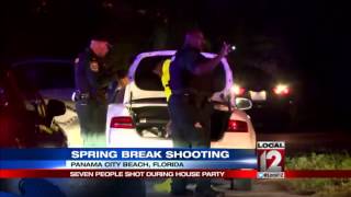 7 shot and injured at Florida spring break house party