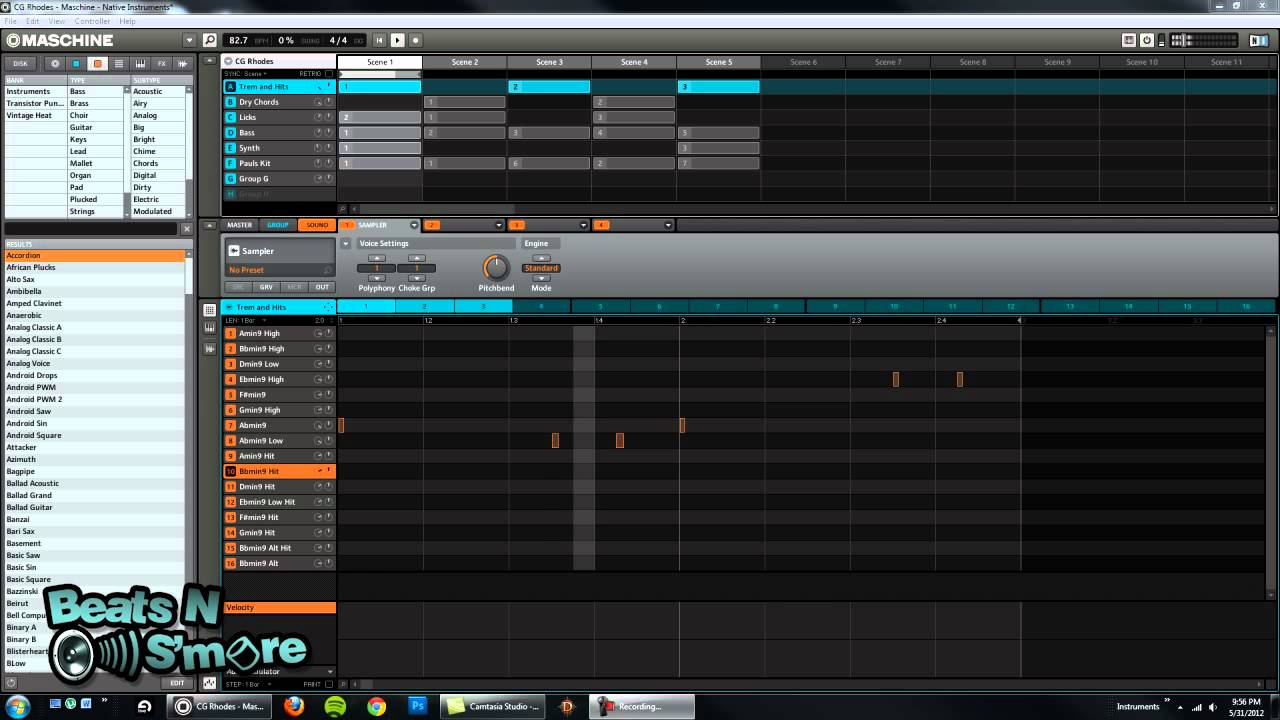 Free Rhodes Sles For Maschine Raw Sles Included For Ableton Live Logic Youtube Maschine Ableton Template