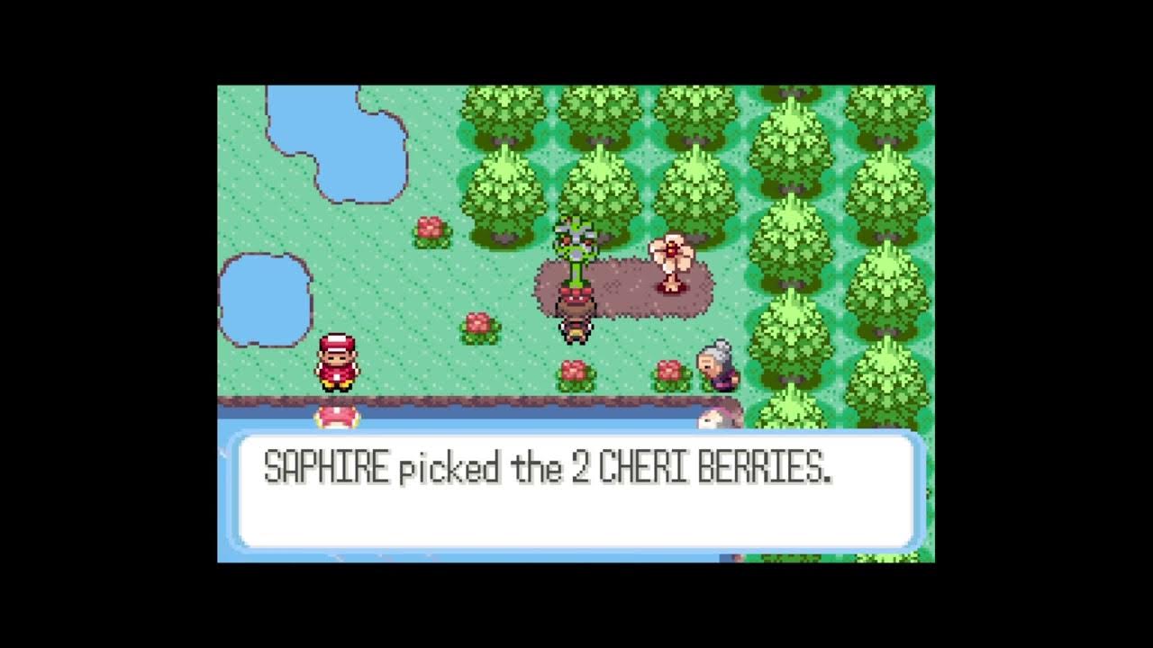 How to get Cheri Berry in Pokemon Ruby YouTube