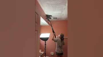 Popcorn ceiling removal is a NIGHTMARE