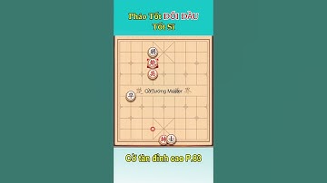CỜ TÀN P.83 - Pháo Tốt đối đầu Tốt Sĩ #chinesechess #cotuong #shorts #xiangqi #shortvideo