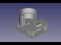 Prototype parallax mechanism for miniature arcade machine