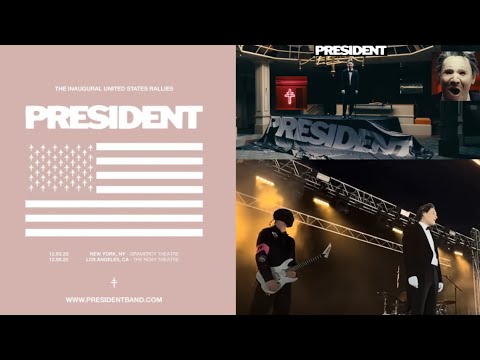 PRESIDENT announce first headlining ‘rallies’ tour dates in the United States