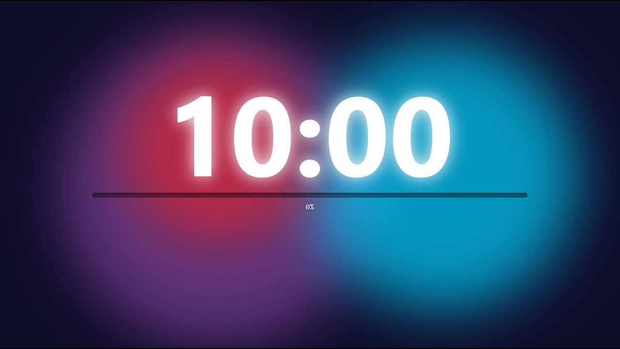 10 Minute Timer - Ambient Lava Lamp