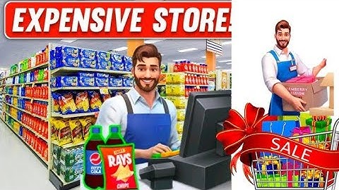 My Supermarket Simulator 3D (Android - iOS)FINALLY I OPENED MY FIRST SUPERMARKET (JOJOMART)