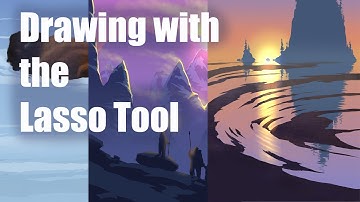 Drawing with the Lasso Tool - Live Stream
