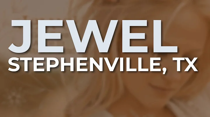 Jewel - Stephenville, TX (Official Audio)