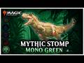 I got mythic with MONO GREEN RAMP?! 💚 Strixhaven Standard MTG Arena