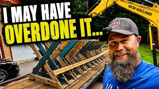I Built the Ultimate Sawbuck for Cutting Slab Wood