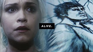 bellamy & clarke || alive. [+6x07]
