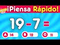 ¿Eres un Experto en Matemáticas y Razonamiento Lógico? 🤔 Desafía tus habilidades con esta Trivia
