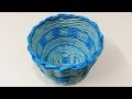 How to make newspaper basket