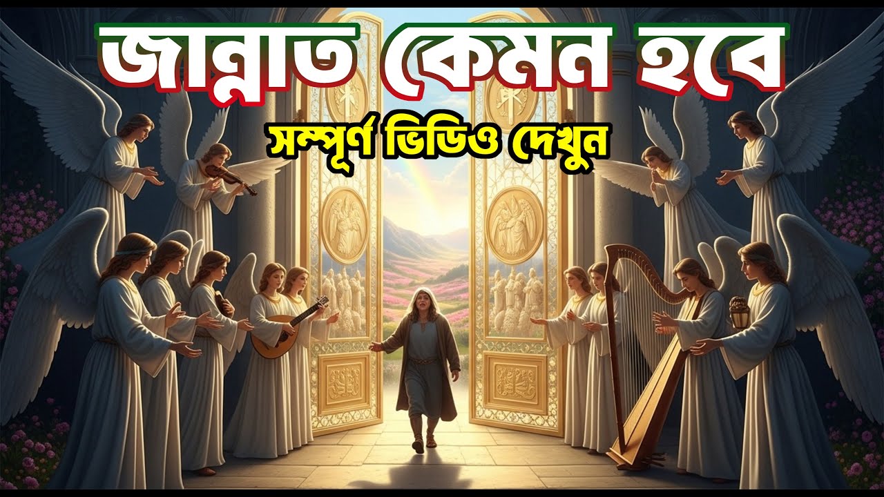 জান্নাত কেমন হবে? | কুরআন ও হাদিসে বর্ণিত জান্নাতের ভয়ংকর সুন্দর সত্য | জান্নাতের বর্ণনা