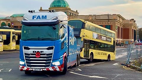 DAF XG+ 530 Tow Truck in Action | Bee Network Bus Recovery Manchester 