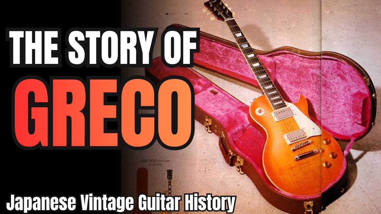 【希少】Greco GUITAR DEVICE featuring KAZUO Greco: How Japan's Copy Guitars Became the Super Real - YouTube