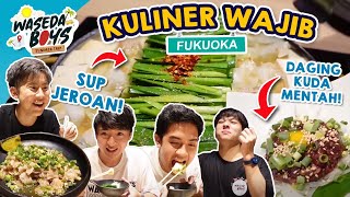 COBA KULINER WAJIB DI FUKUOKA: HOTPOT JEROAN, SAMBIL COSPLAY😂 | SUMMER TRIP 4