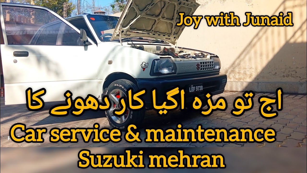 Mehran Servis Suzuki mehran | car service | maintenance | ajj to Maza ah gya (watch ...