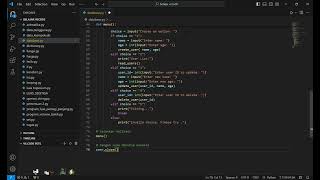 Tutorial Membuat Database Dan Tabel Menggunakan Python dengan perintah CRUD