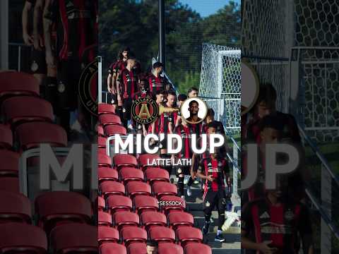 Manu Mic’d Up 🎙️😂 #soccer #atlanta #atlutd #lattelath #middlesbrough #boro