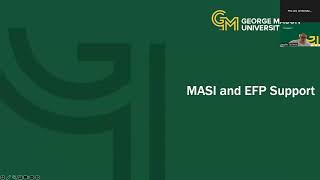 Details 2025 Transition Series: Introduction to MASI and EFP at GMU Update
