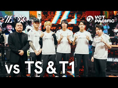 vs TS & T1 // 苦難のPlayoffs、アカデミー修学旅行もあるよ | ZETA DIVISION Vlog