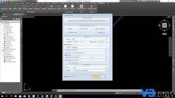 V3Tech_ Chuyển đổi dữ liệu NTD vào trong Civil 3D