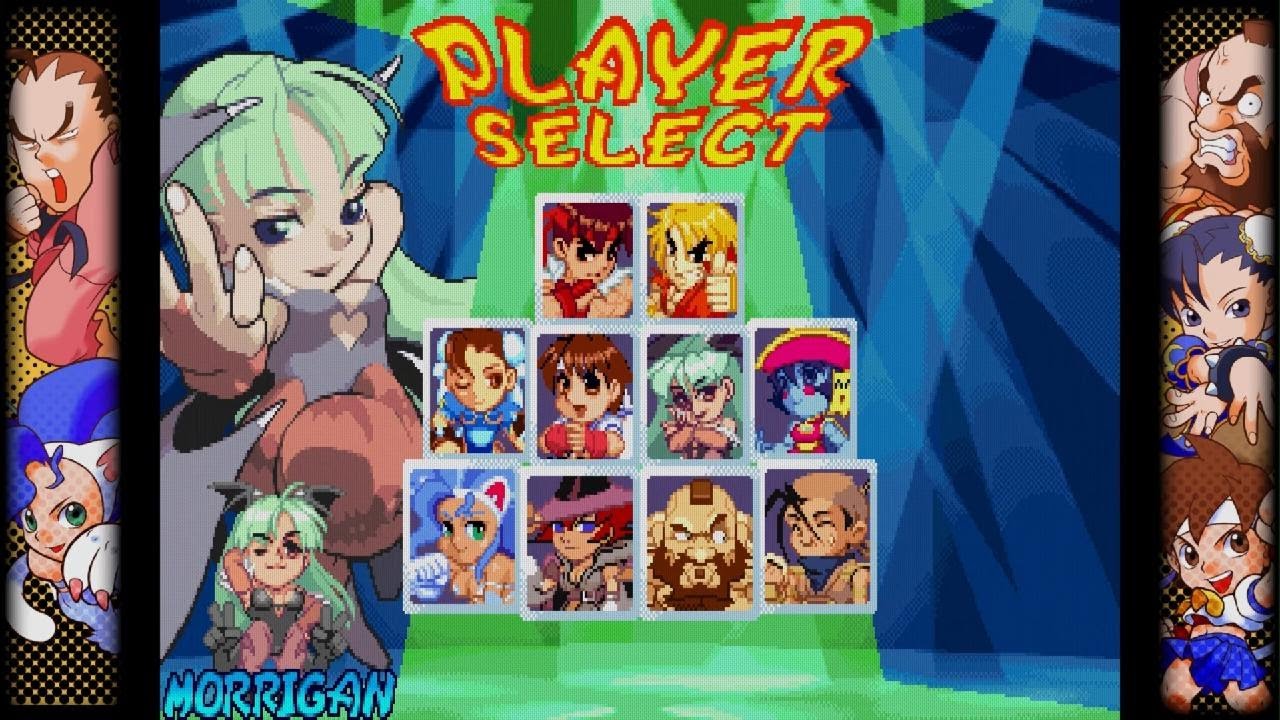 Super Gem Fighter Mini Mix/Pocket Fighter Morrigan Gameplay YouTube