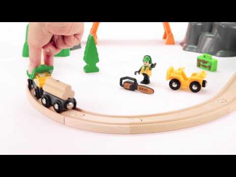 Circuits de trains en bois BRIO : vidéo concept 2011 sur bilboquet