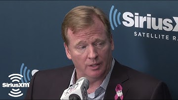 Roger Goodell, Michael Strahan on Tagliabue // SiriusXM // NFL Radio