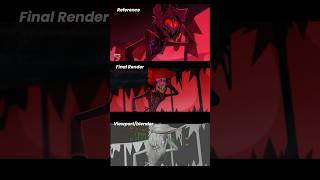 I made Hazbin Hotel a 3D animation! #alastor #hazbinhotel #blender #vox #3danimation #helluvaboss