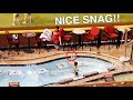 Nice job, kid! Home run action in the swimming pool at Chase Field