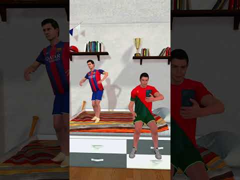 Messi VS Ronaldo Dance dame to cosito  #ronaldo #messi #dametucosita