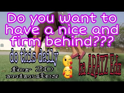 For just 20 minutes you will have this perfect butt - YouTube
