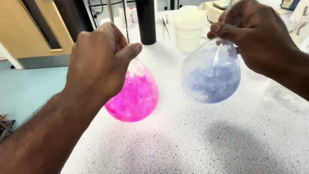 The Blue Bottle Demonstration 