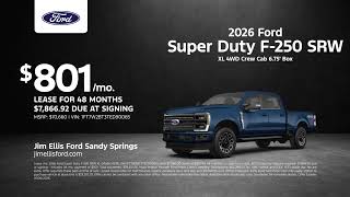 Ford Super Duty F-250 SRW 06/17/2026 7545938