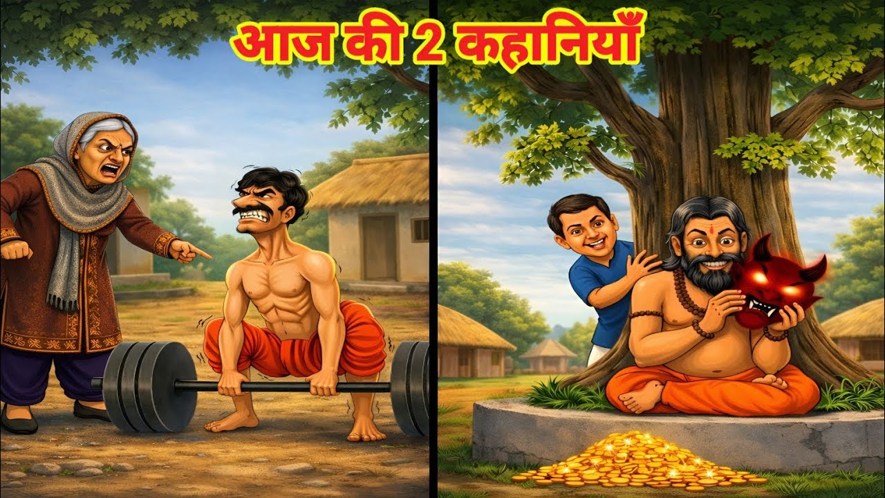 आज की 2 कहानियां | Zabardast Moral Stories | Lalach Aur Ghamand Ki Kahani | Hindi Story