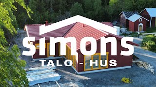 Simons Talo Hus | Omakotitalon asennus - montering av egnahemshus