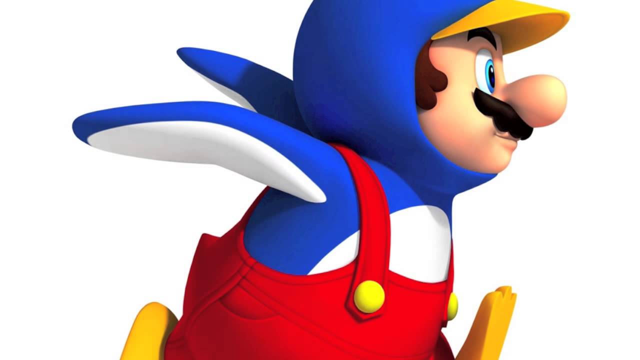 New Super Mario Bros Wii Snow Overworld Remix