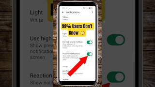 WhatsApp reaction notification Feature 🔒😱#shorts